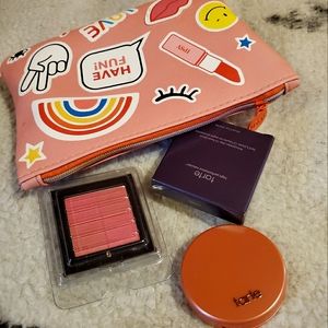 Makeup Bag & New Blush Set